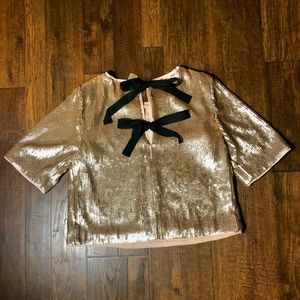 NWT JCrew Sequin Top